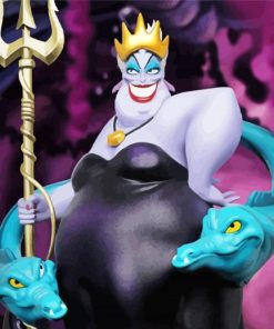 Mermaid Ursula Paint By Numbers