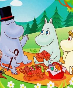 The Moomins Paint By Numbers