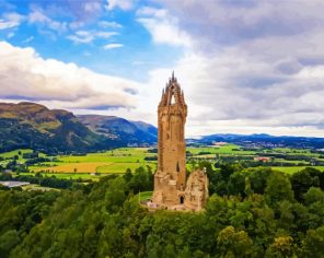 Stirling Monument Paint By Numbers