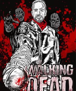 Negan Character Paint By Numbers