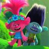 Trolls Cartoon Paint By Numbers