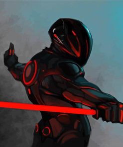 Tron Movie Paint By Numbers