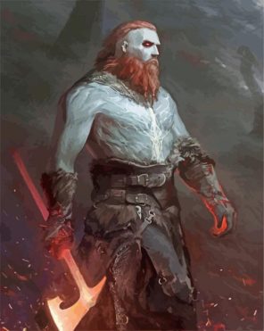 Vikings Odin Paint By Numbers