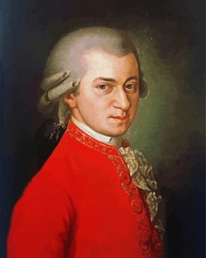 Amadeus Mozart Paint By Numbers