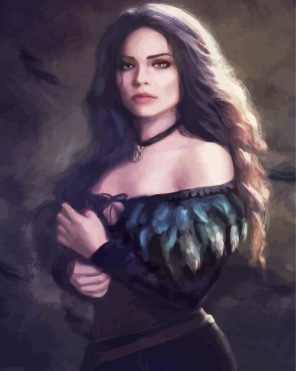 Witch Yennefer Paint By Numbers