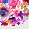 Abstract Flowers Art Paint By Numbers