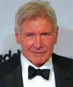 Actor Harrison Ford Paint By Numbers