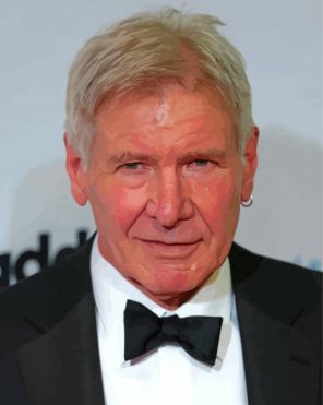 Actor Harrison Ford Paint By Numbers