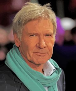 Harrison Ford Actor Paint By Numbers