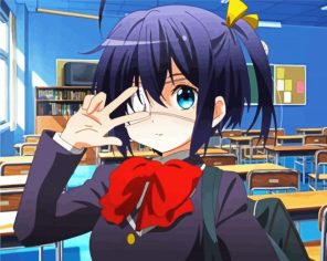 Aesthetic Rikka Takanashi Paint By Numbers