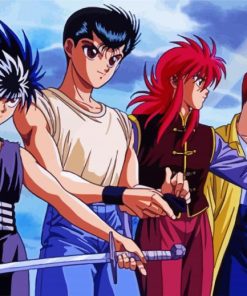 Hakusho Manga Anime Paint By Numbers