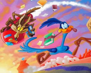 Roadrunner Paint By Numbers