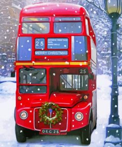 Snowy Routemaster Paint By Numbers