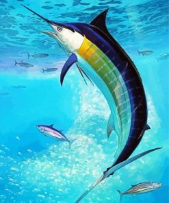 Aesthetic Sailfish Paint By Numbers