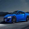 Blue Acura Nsx Paint By Numbers