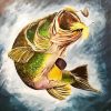 Largemouth Fish Paint By Numbers