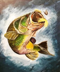 Largemouth Fish Paint By Numbers