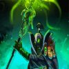 Green Rubick Paint By Numbers