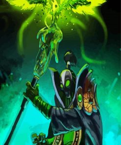 Green Rubick Paint By Numbers