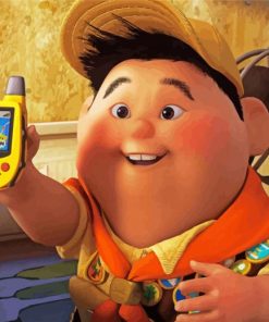 Cute Russel Paint By Numbers