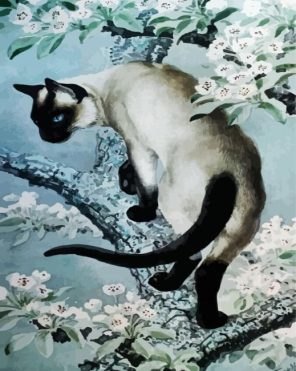 Aesthetic Siamese ArtPaint By Numbers