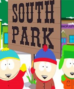 South Park Animation Paint By Numbers