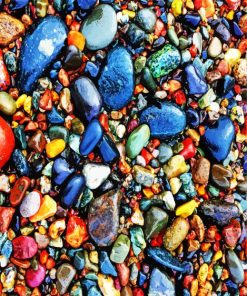 Colorful Stones Paint By Numbers