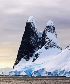 Antarctica Hills Paint By Numbers