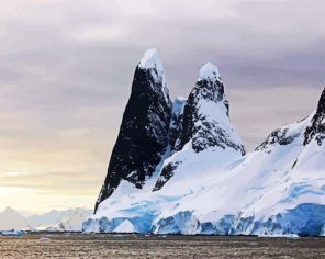 Antarctica Hills Paint By Numbers