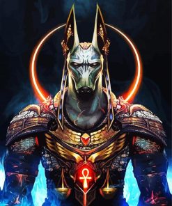 Anubis Art Paint By Numbers