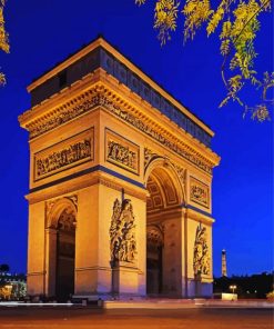 Triomphe Arch Paint By Numbers