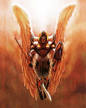 Arch Angel Creature Paint By Numbers