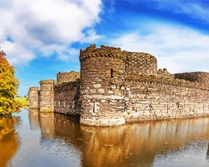 Beaumaris Castle Paint By Numbers