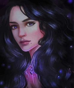 Yennefer Witch Paint By Numbers