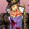 Bloody Jotaro Paint By Numbers