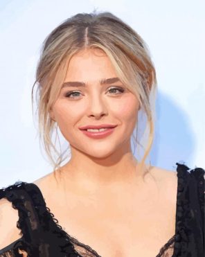 Actress Chloe Grace Paint By Numbers