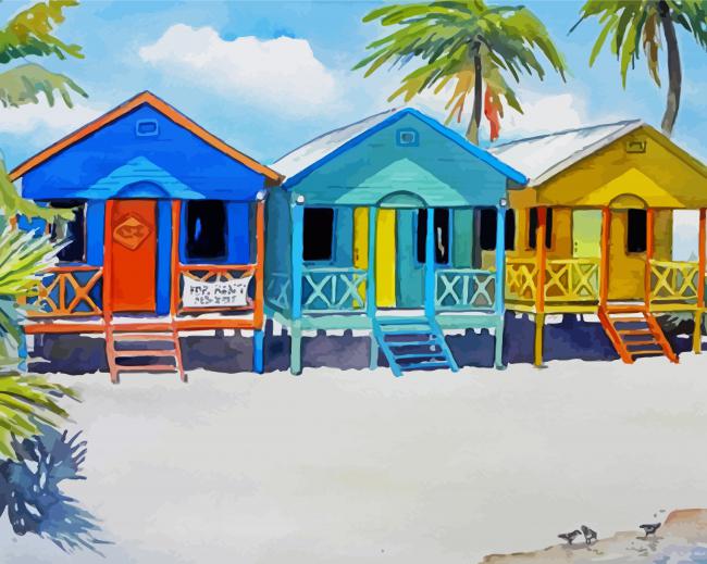 Colorful Bangolws Paint By Numbers