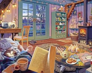 Warm Room Paint By Numbers