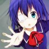 Cute Rikka Manga Paint By Numbers