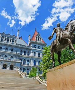 Albany Capitol Paint By Numbers