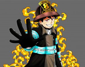 Fire Force Paint By Numbers