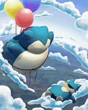 Snorlax Paint By Numbers