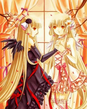 Ferya And Chobits Paint By Numbers