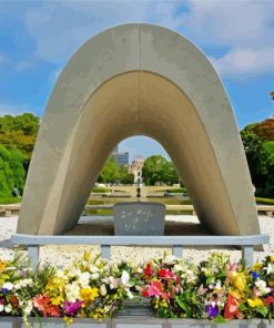 Hiroshima Memorial Paint By Numbers