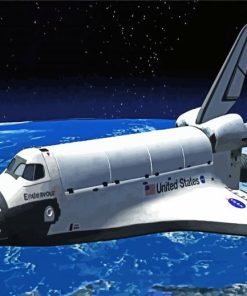 Space Shuttle Paint By Numbers