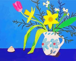 Artistic Wild Daffodils Paint By Numbers