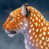 Lighitng Leopard Paint By Numbers