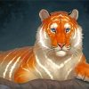 Lighitng Tiger Paint By Numbers