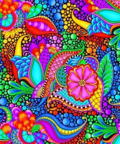 Abstract Mandala Paint By Numbers