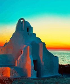 Artistic Maykonos Paint By Numbers